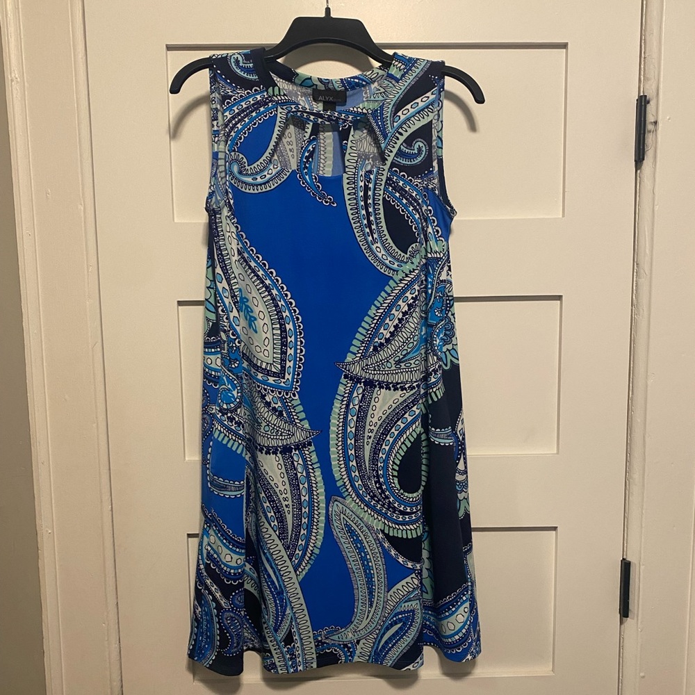 Alyx Sleeveless Paisley Dress